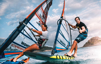 Champion de planche à voile