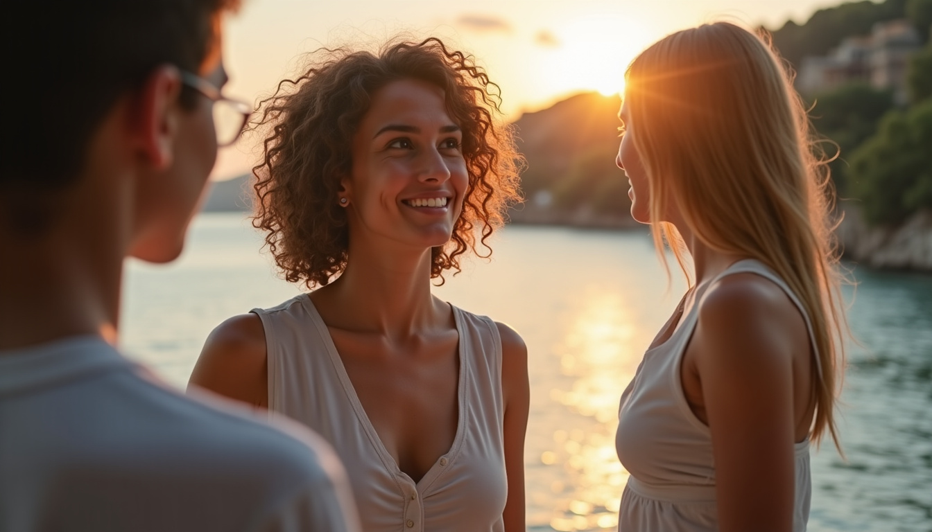 Diana Bourel en session de travail transpersonnel avec un participant, ambiance calme et concentrée