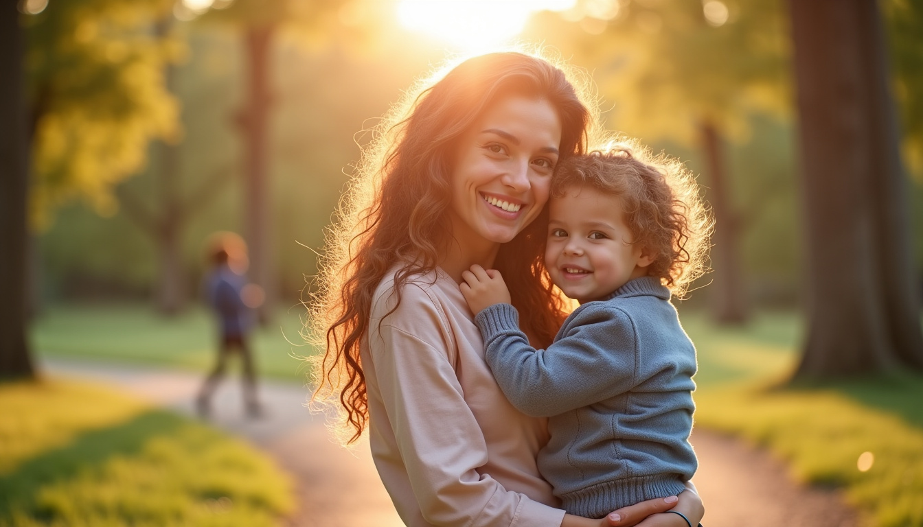 Famille heureuse de Chloé B. photographiée dans un cadre naturel, reflétant les valeurs de Coccoloba