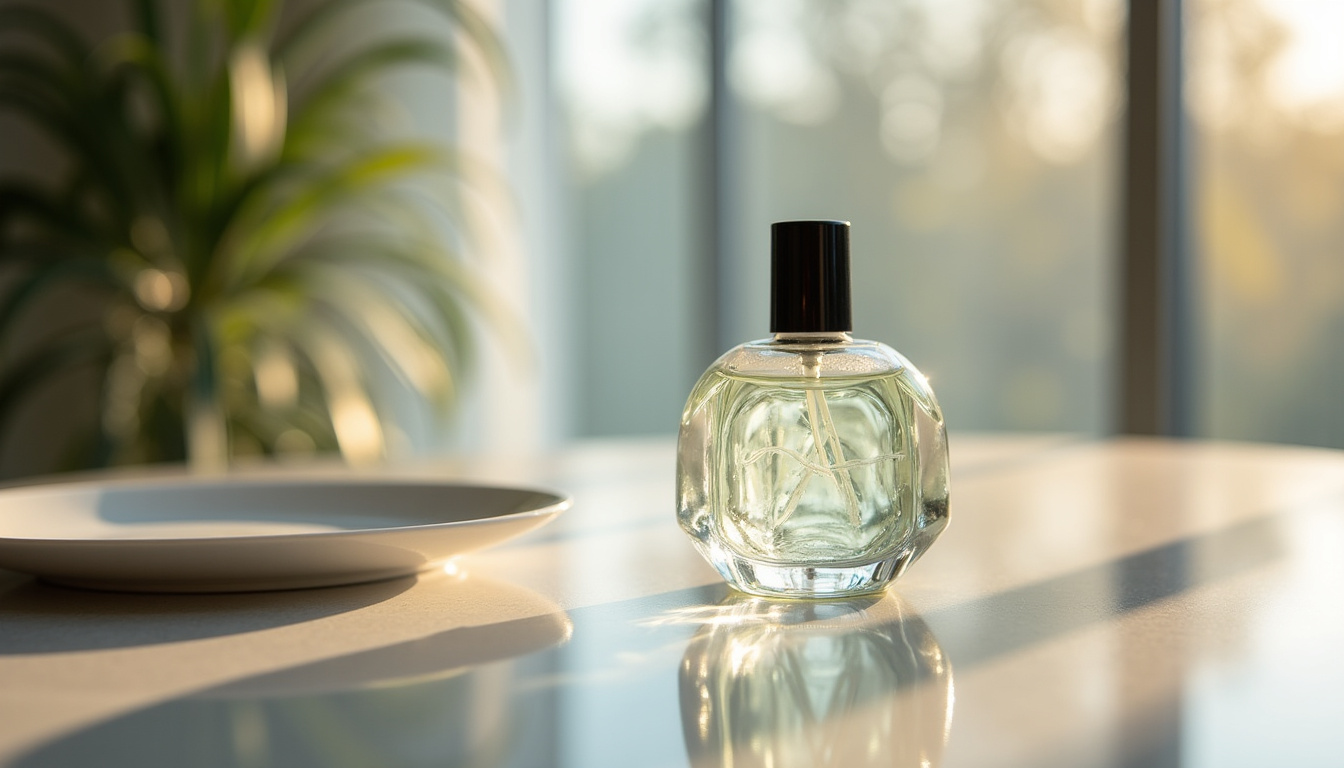 Flacon en verre opaque de l