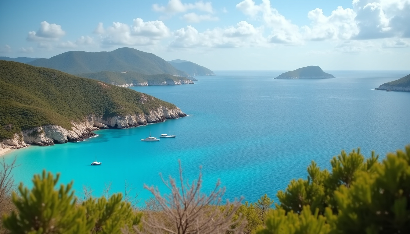 Plan détaillé des zones protégées de la Réserve Naturelle de Saint-Barthélemy incluant les îlets et baies majeures