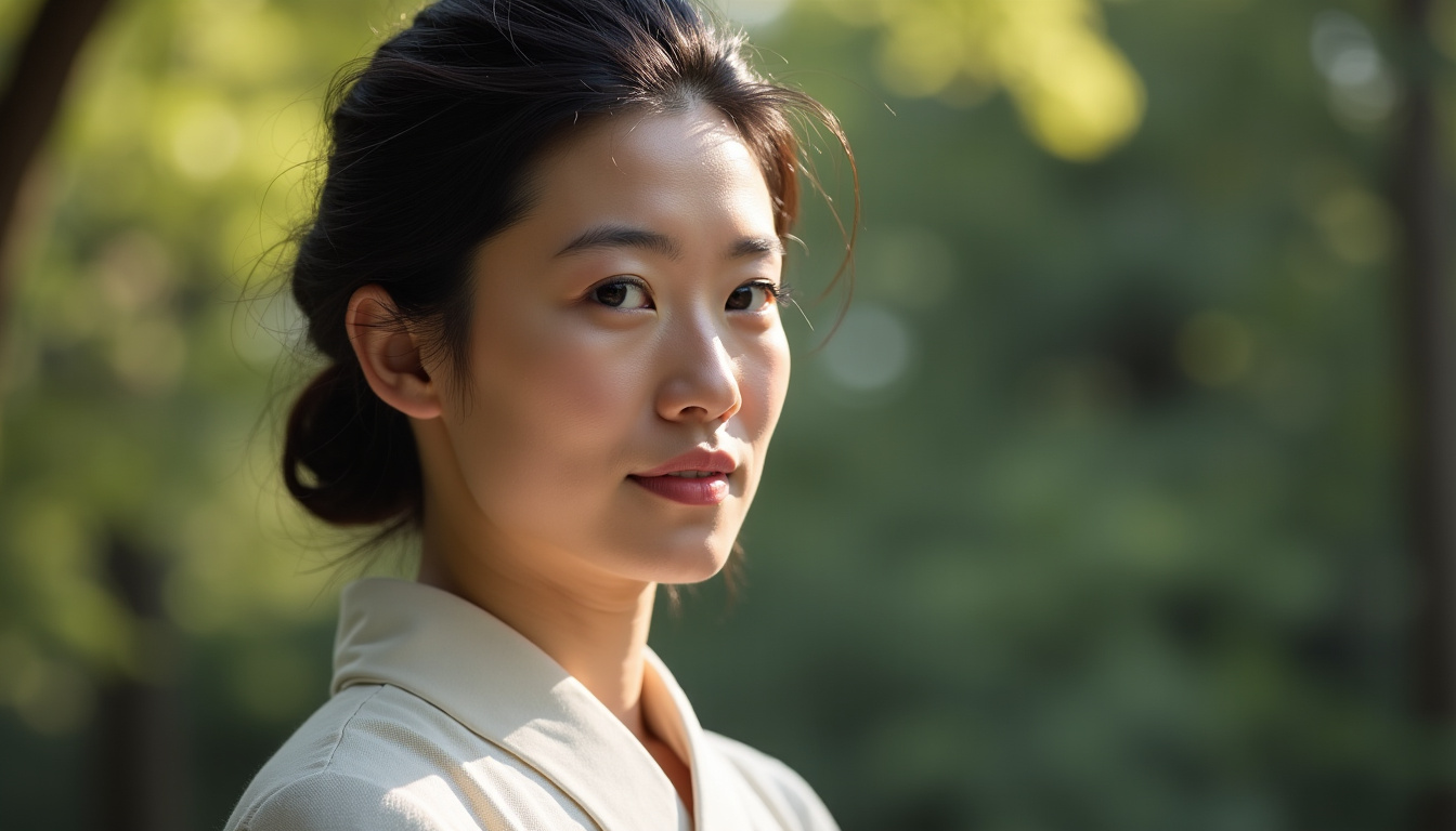 Portrait de Mikao Usui, fondateur du Reiki, moine bouddhiste japonais au début du XXe siècle