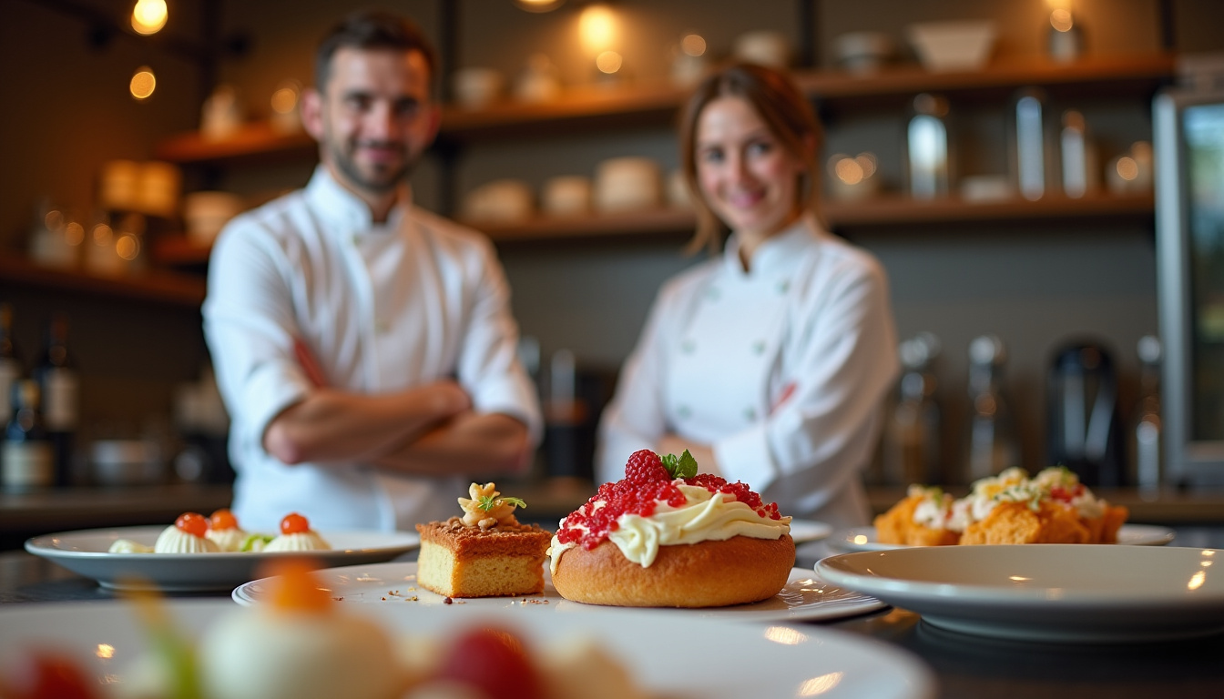 Rencontre de Simon Pacary avec le chef Olivier Bontemps lors de ses débuts à Ô Petits Bontemps