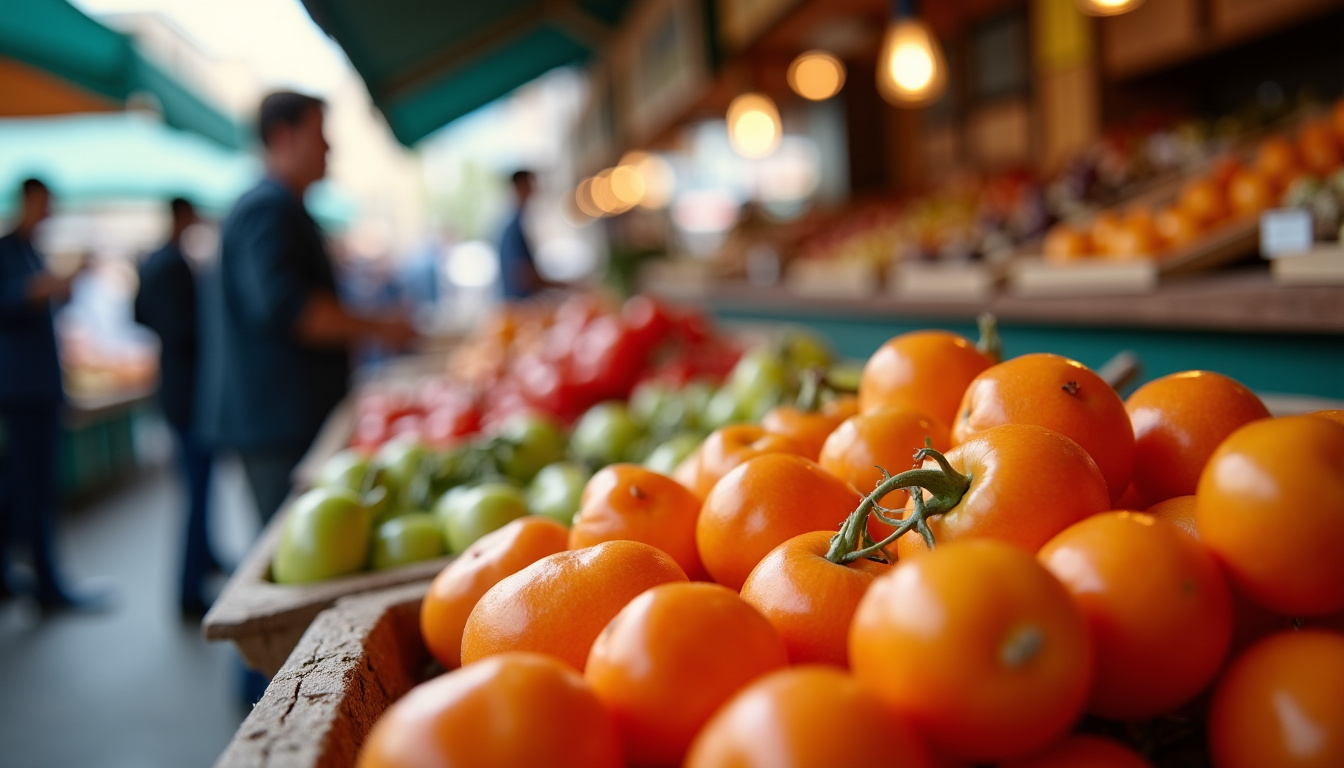 Sélection minutieuse de produits frais pour COCCOLOBA sur un marché local