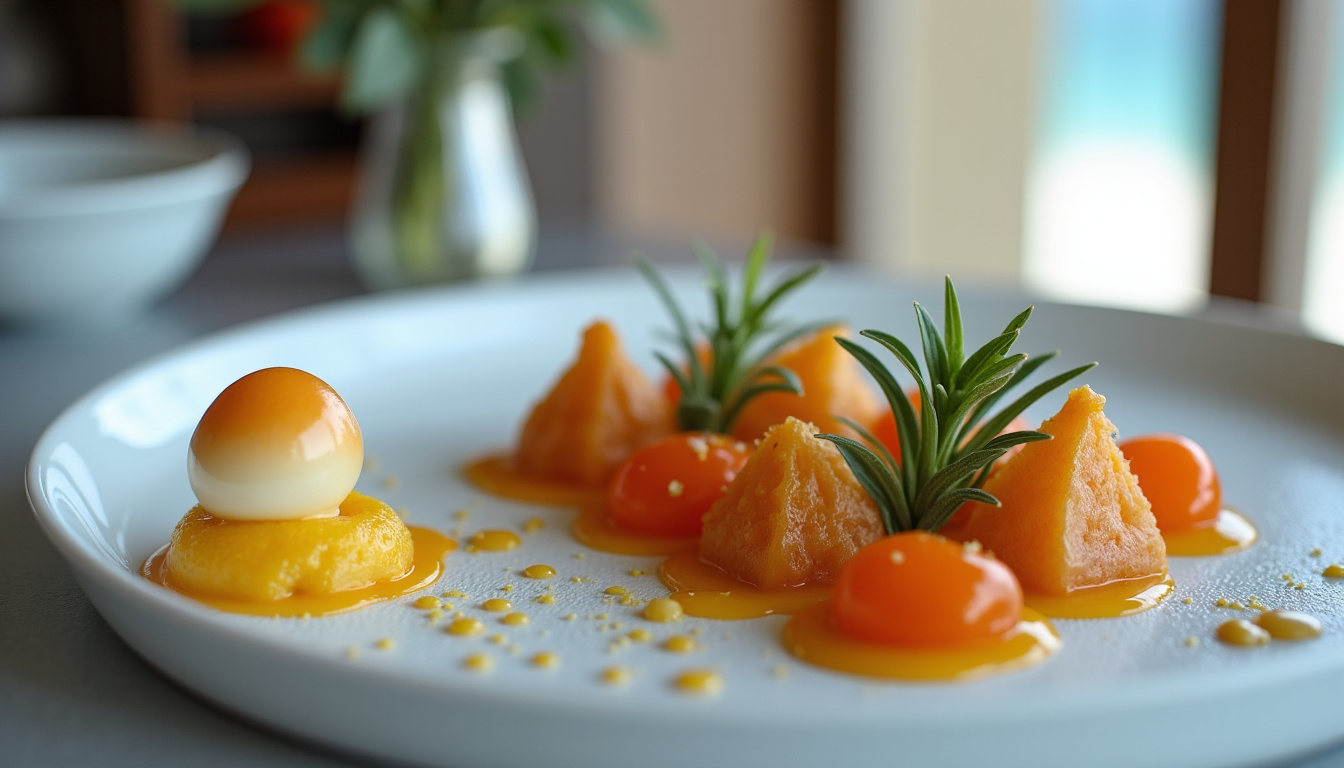 Simon Pacary en pleine création dans les cuisines de L
