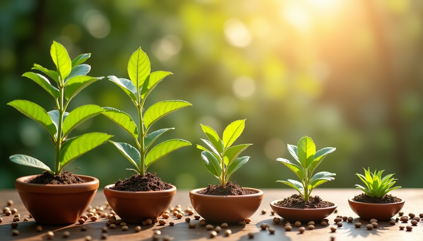 Tableau comparatif des plantes ayurvédiques, incluant le Coccoloba, et leurs effets sur le bien-être