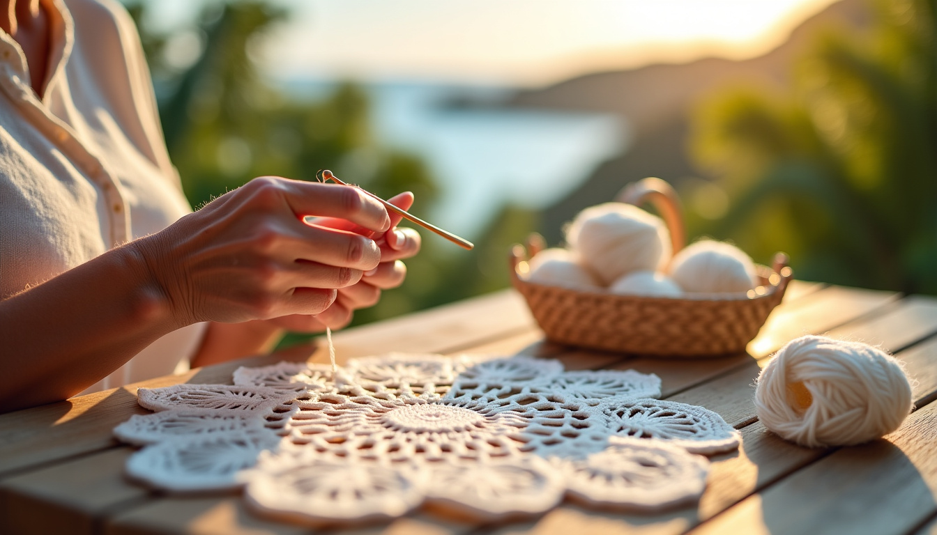 Odette Lédée, l’artiste du crochet qui fait vivre une tradition à Saint-Barth