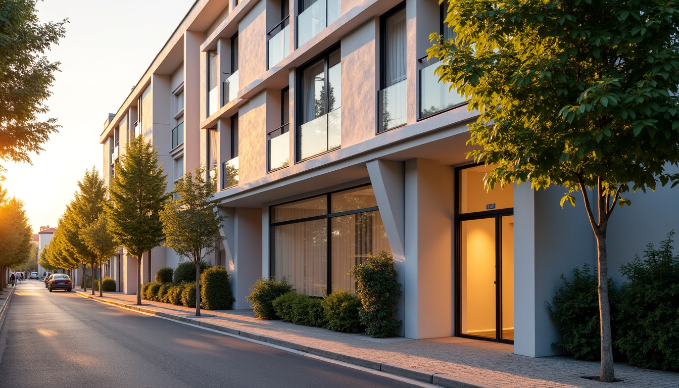 Immeuble résidentiel géré par Alliade Habitat à Lyon, vue extérieure d