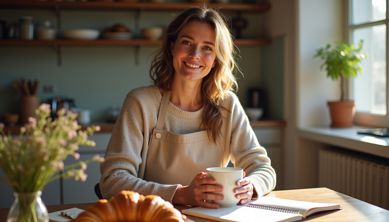 Portrait de Caroline Liévin, fondatrice de Brunch Bazar