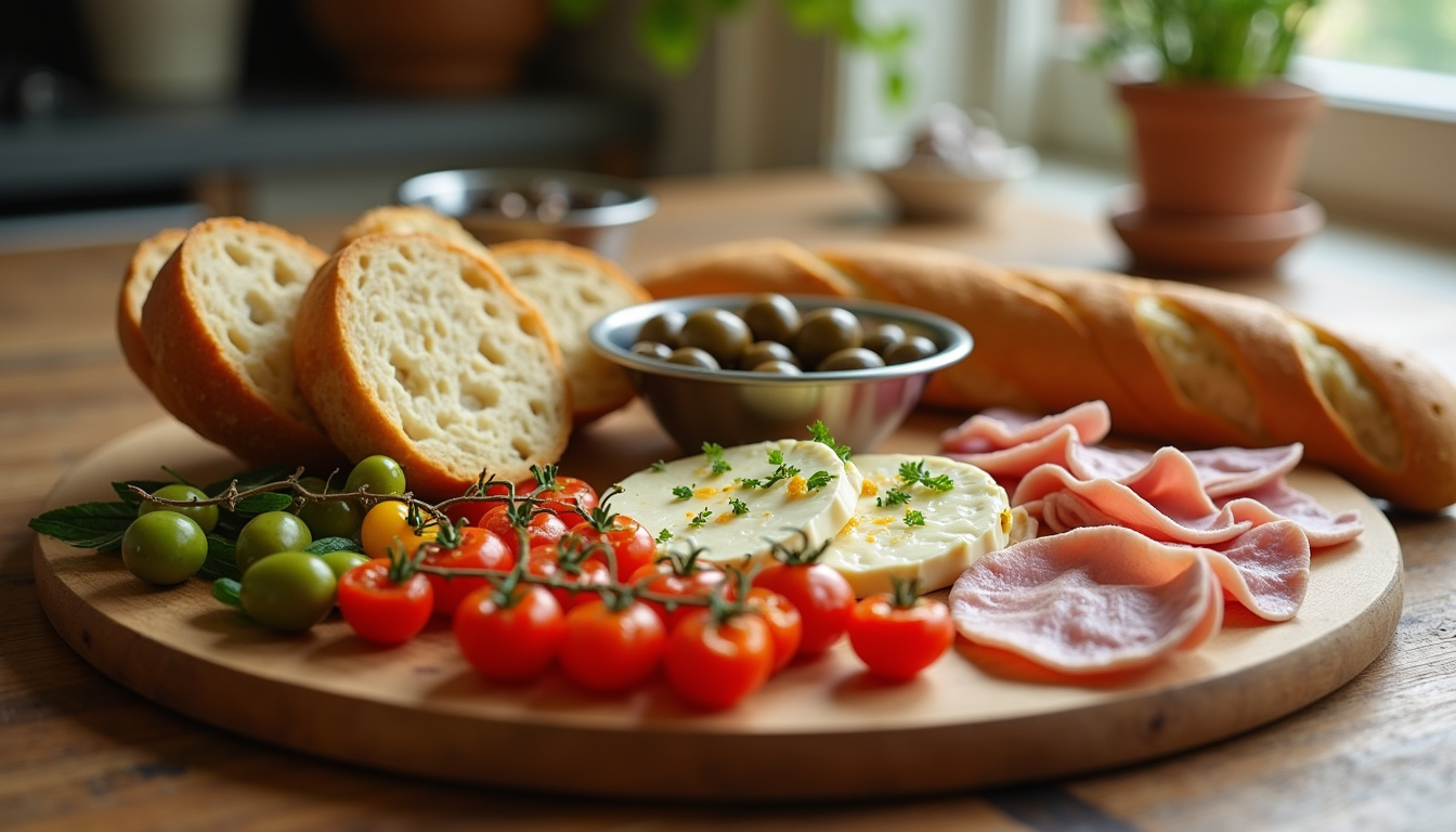 Présentation d'un plateau repas de catering personnalisé préparé par Ma cuisine vos envies